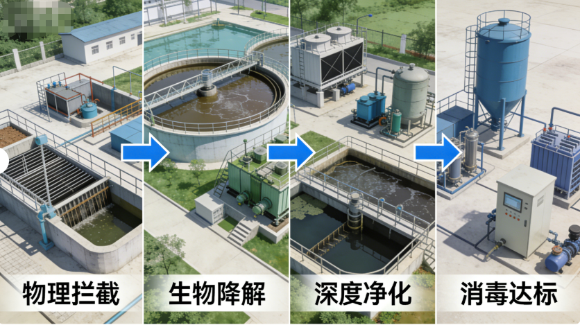 从浊水到清流——标准污水处理全流程解析